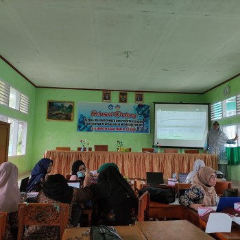 Workshop Penyusunan RKJM di SLB Baso